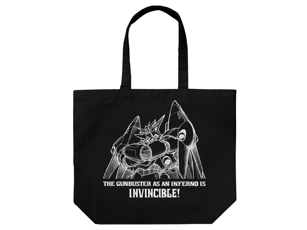 Aim For The Top!: Gunbuster Large Tote Koichi Ohata Ver. / Black