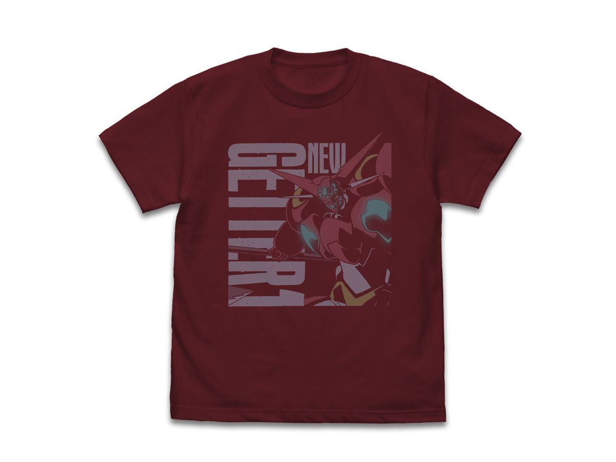 Getter Robo: Getter Robo Getter 1 T-shirt/ BURGUNDY-L