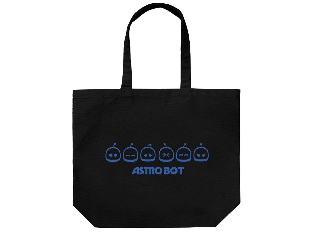 ASTRO BOT Large Tote Bag / BLACK