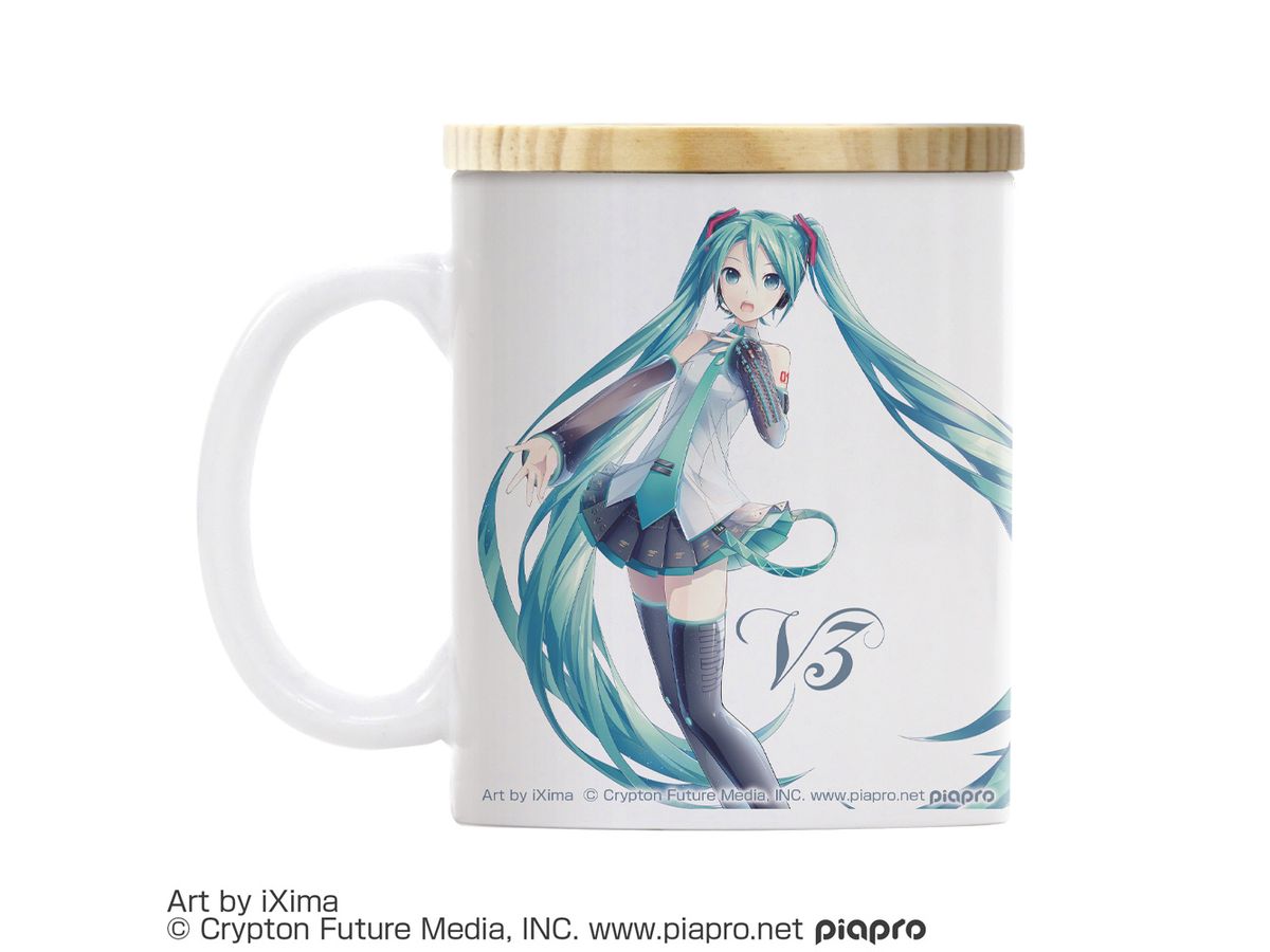 Hatsune Miku V3 Full Color Mug With Lid