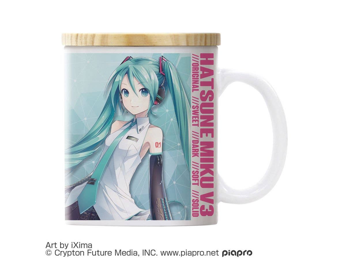 Hatsune Miku V3 Full Color Mug With Lid