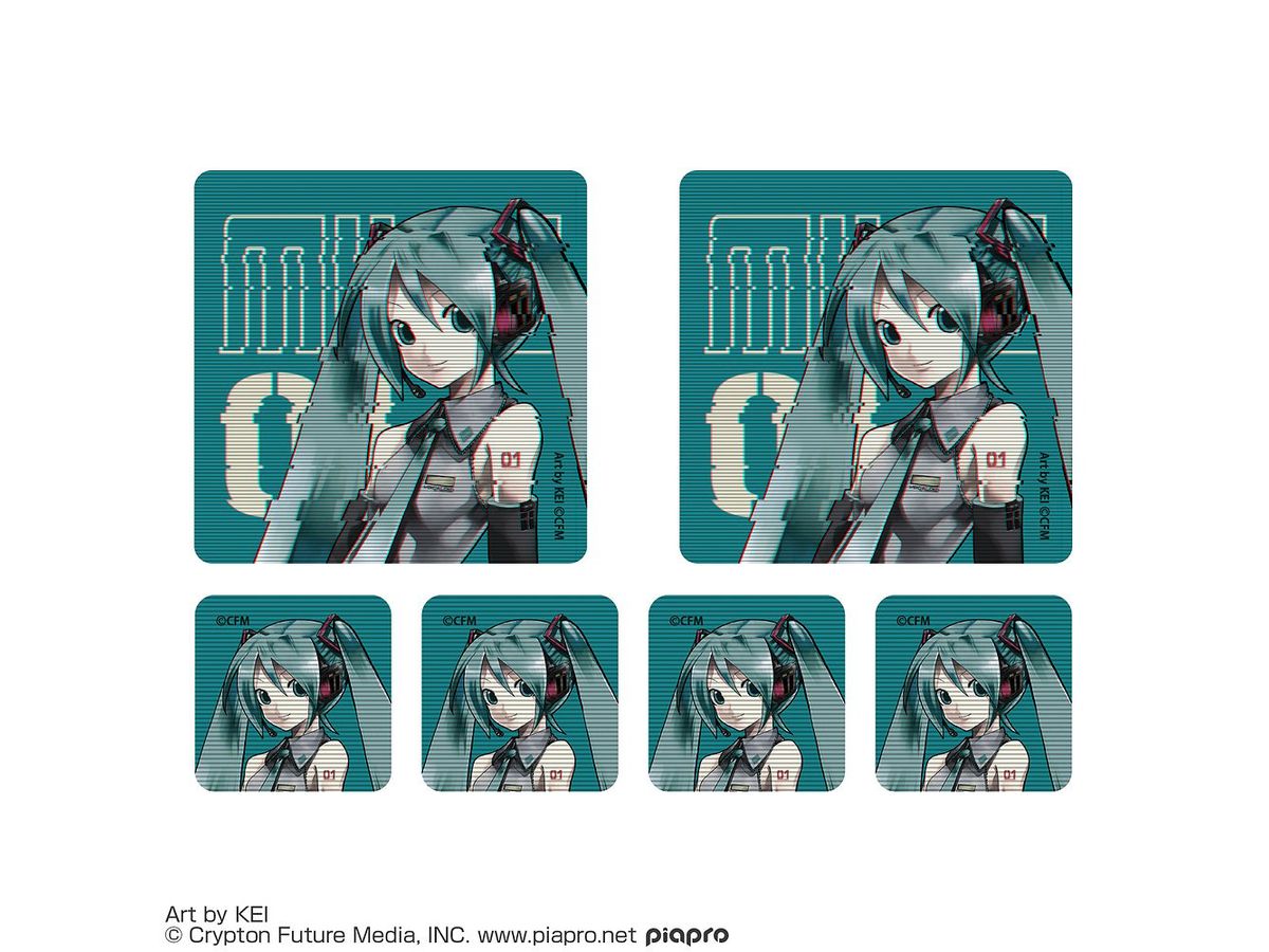 Hatsune Miku Mini Sticker Set