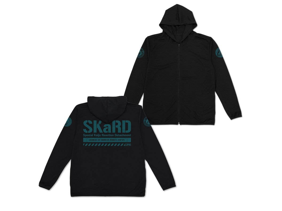 Ultraman Blazer: SKaRD Thin Dry Hoodie/BLACK-L