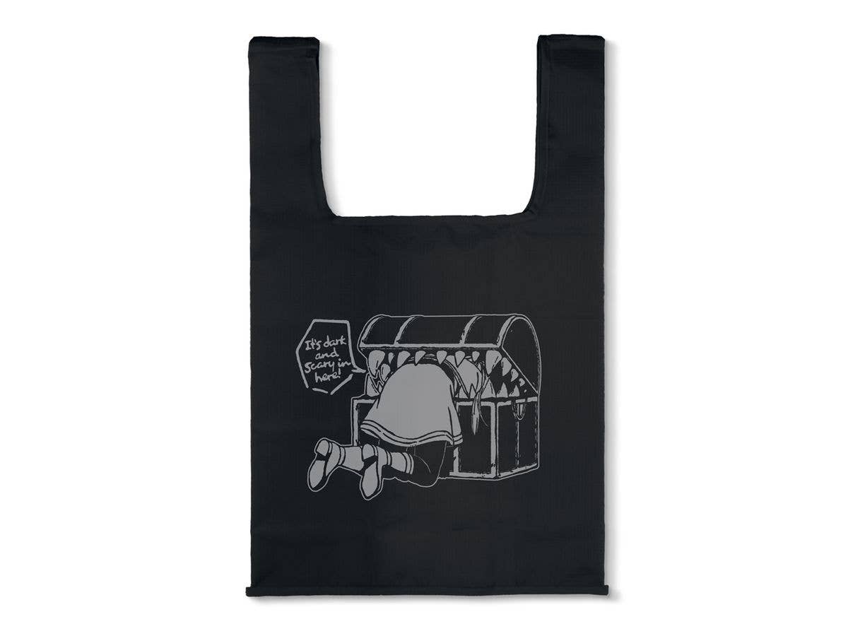 Frieren: Beyond Journey's End - Frieren Eaten By A Mimic Eco Bag/Black