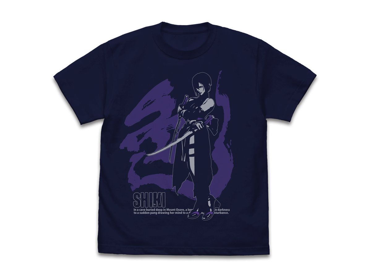 Samurai Spirits Color T-Shirt / Navy-XL