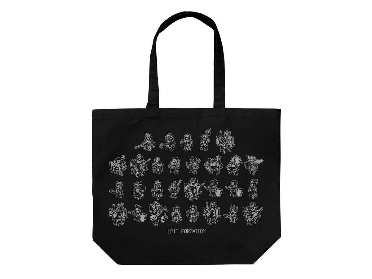 Unicorn Overlord: Kingdom Of Cornia 2D Character Large Tote / Black