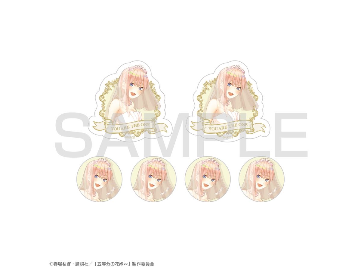 The Quintessential Quintuplets: Ichika Nakano Mini Sticker Set