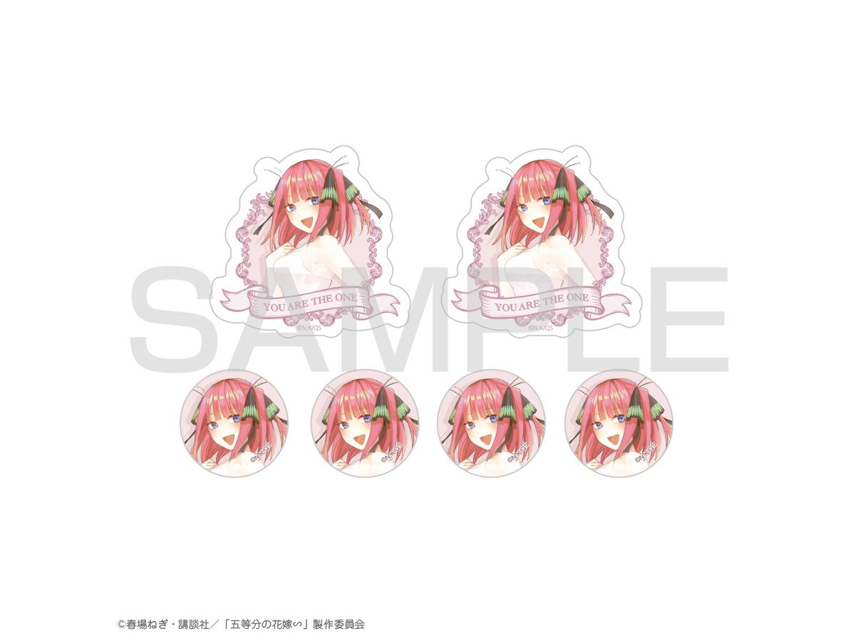The Quintessential Quintuplets: Nino Nakano Mini Sticker Set
