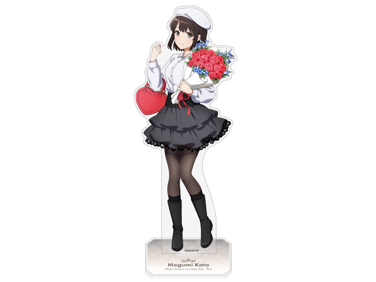 Saekano: How To Raise A Boring Girlfriend Fine: Original Illustration Megumi Kato Acrylic Stand (Large) Birthday Date Ver.