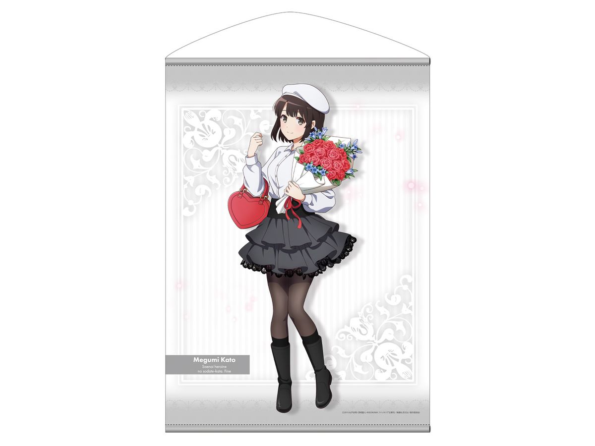 Saekano: How To Raise A Boring Girlfriend Fine: Original Illustration Megumi Kato B2 Tapestry Birthday Date Ver.