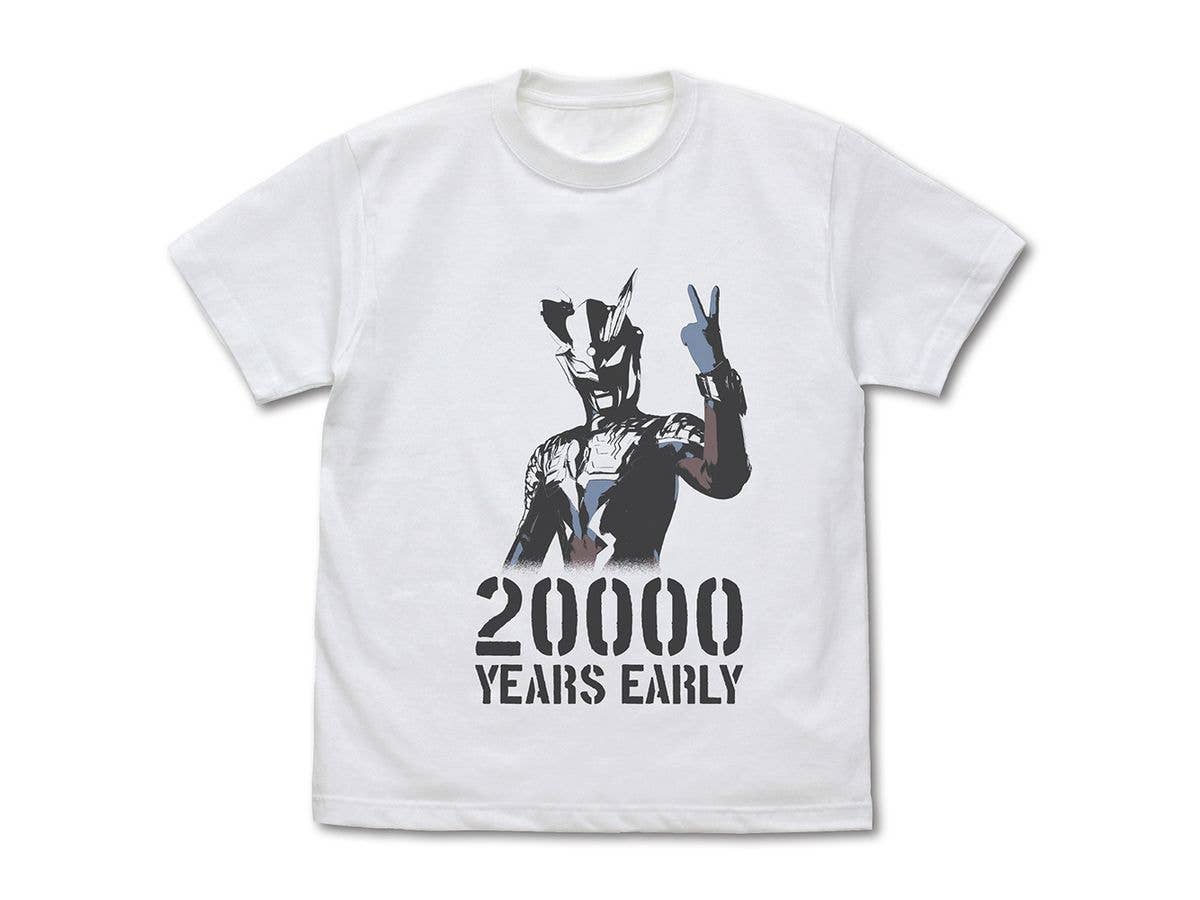 Ultraman Zero 20,000 Years Early T-Shirt / White XL