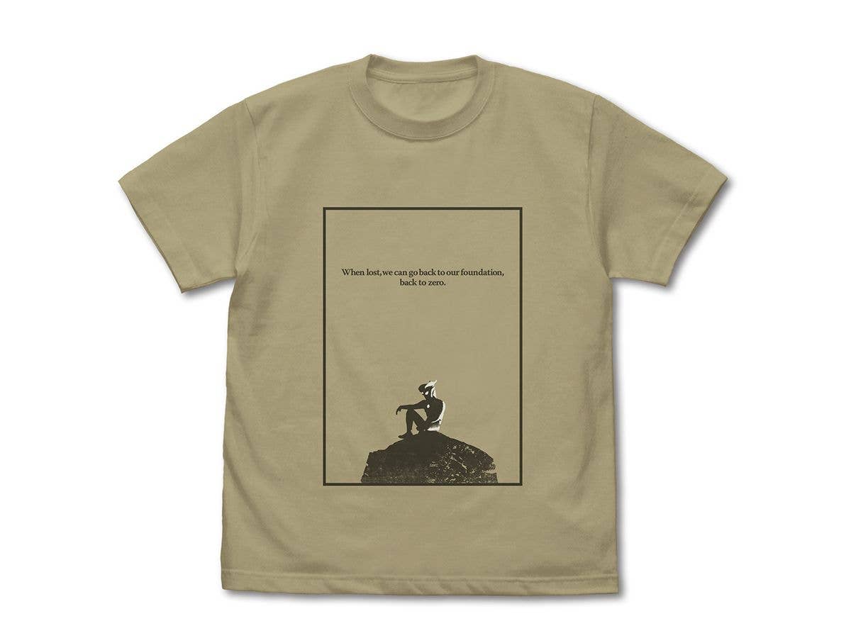 Standing Ultraman Zero T-Shirt / Sand Khaki XL