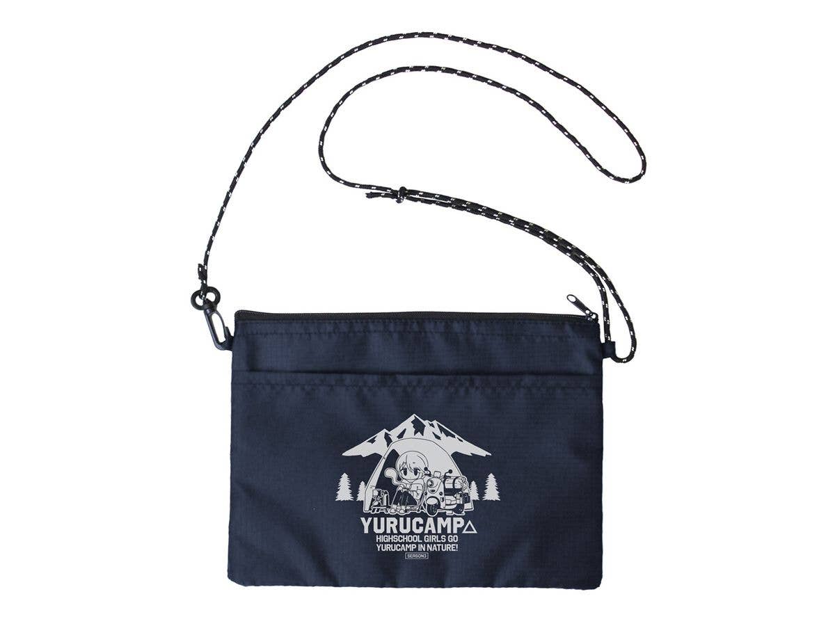 Laid-Back Camp / Yuru Camp Season3: Shima Rin Yuru Camp Tent Cross Sacoche / Navy