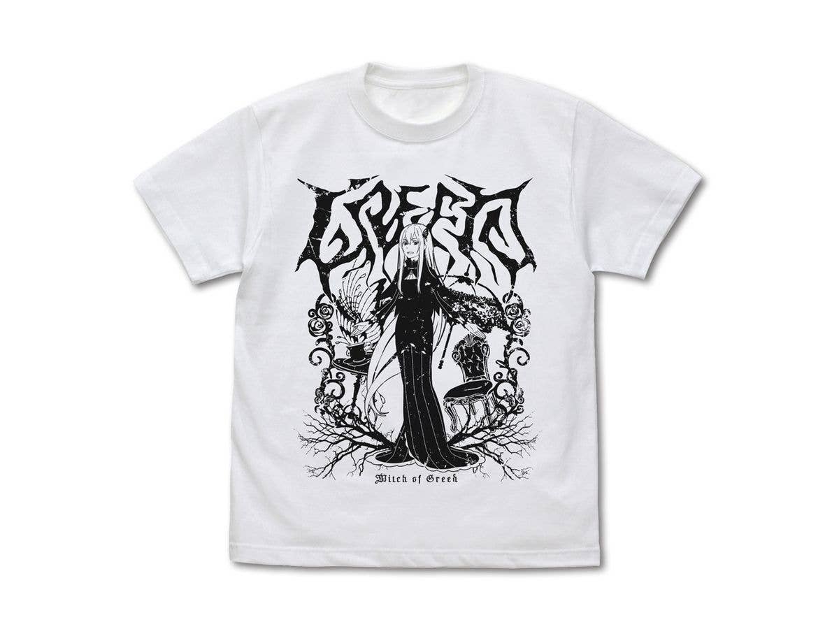 Re:Zero - Starting Life in Another World: Echidna, the Witch of Greed T-Shirt / WHITE-XL