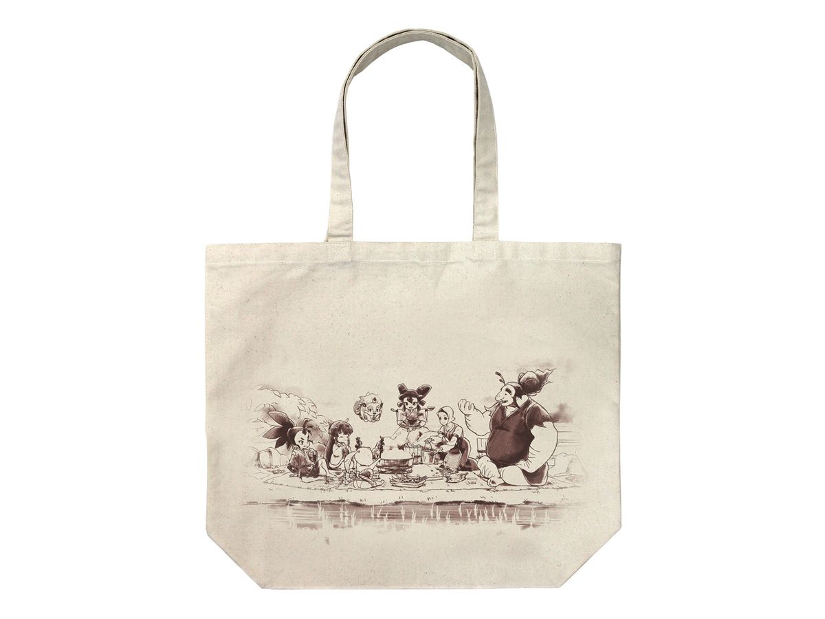 Sakuna: Of Rice and Ruin: Tenho No Sakuna Hime Large Tote / Natural