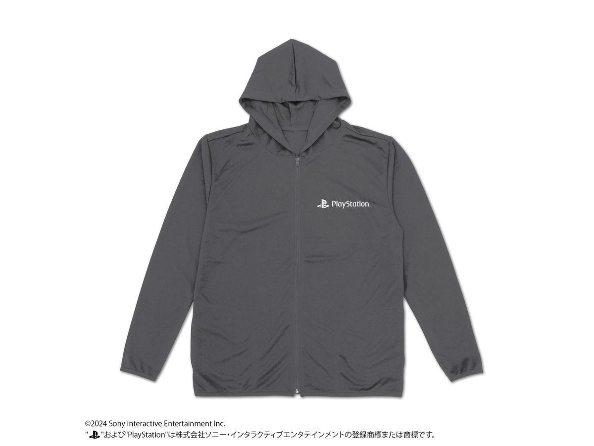 PlayStation: Thin Dry Hoodie For PlayStation / Gray-XL