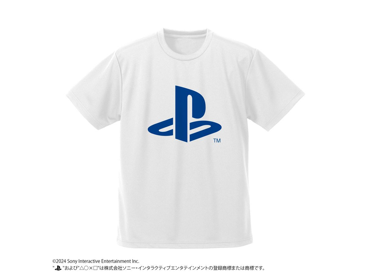 PlayStation: Dry T-Shirt For PlayStation / White-L