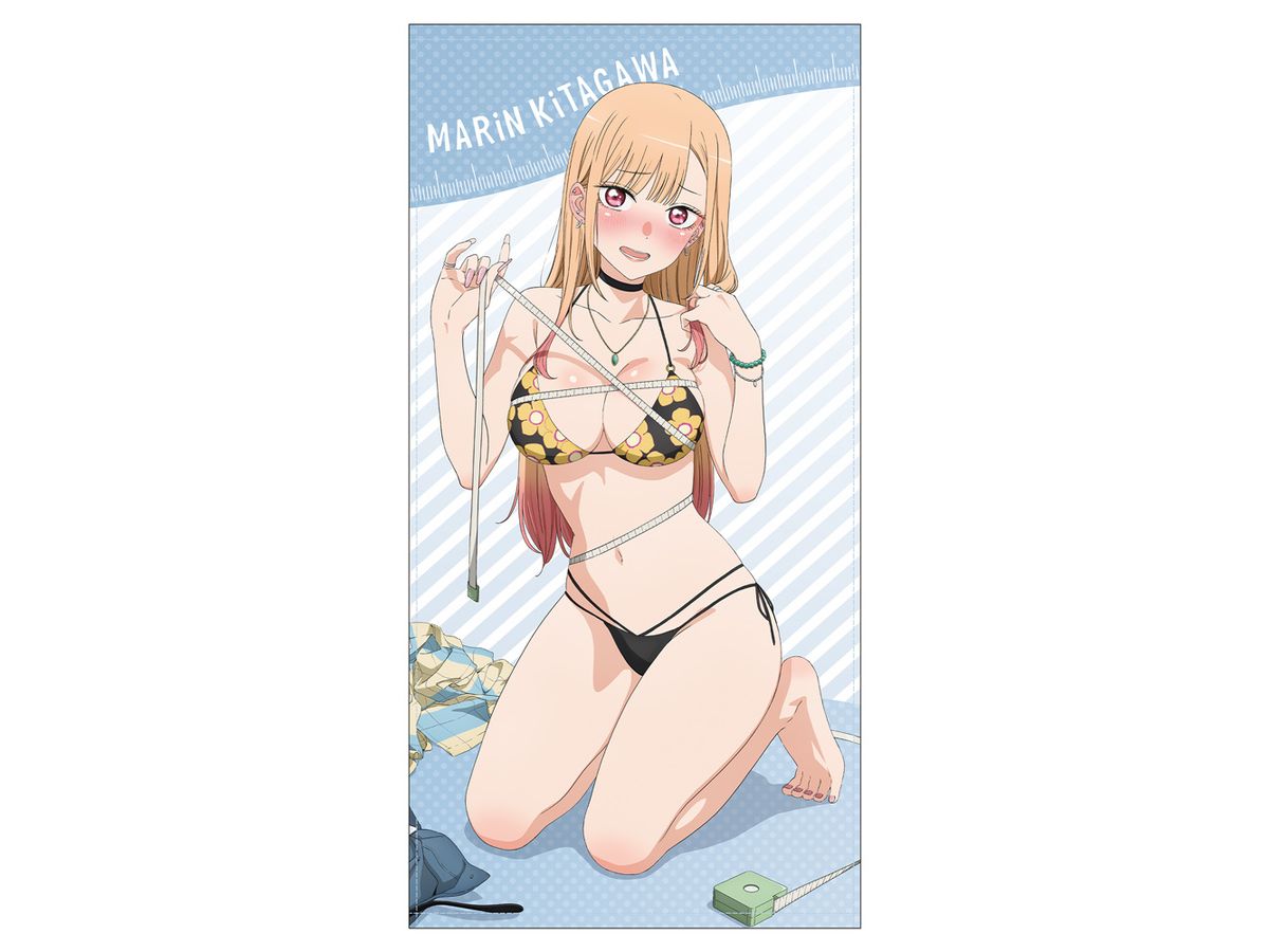Tv Anime My Dress-Up Darling: Original Illustration Kitagawa Marin 120Cm Big Towel Dokidoki's Measurement Ver.