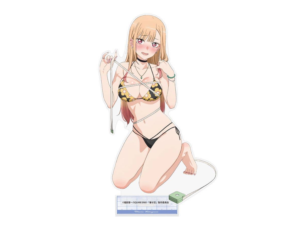 TV Anime My Dress-Up Darling: Original Illustration Kitagawa Marin Acrylic Stand (Large) Dokidoki's Measurement Ver.