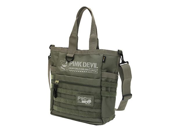 Sword Art Online Alternative Gun Gale Online II: Pink Devil Functional Tote Bag / Ranger Green