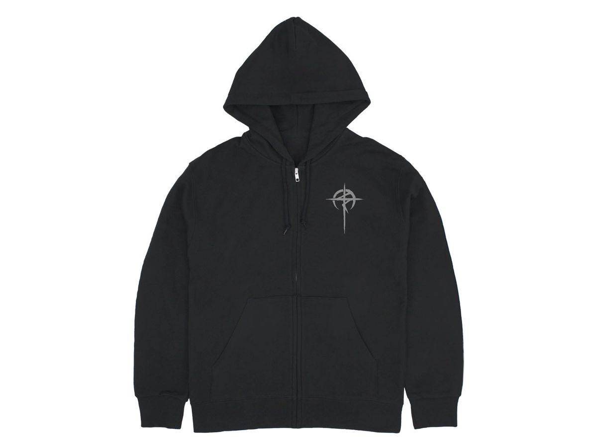 Mobile Suit Gundam: Hathaway's Flash: Mufty Zip Hoodie / Black-XL