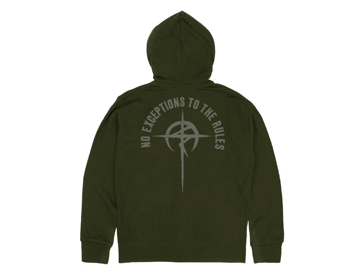 Mobile Suit Gundam: Hathaway's Flash: Mufty Zip Hoodie / Moss-XXL