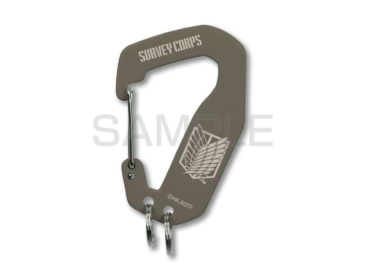 Attack on Titan: Survey Corps Metal Carabiner