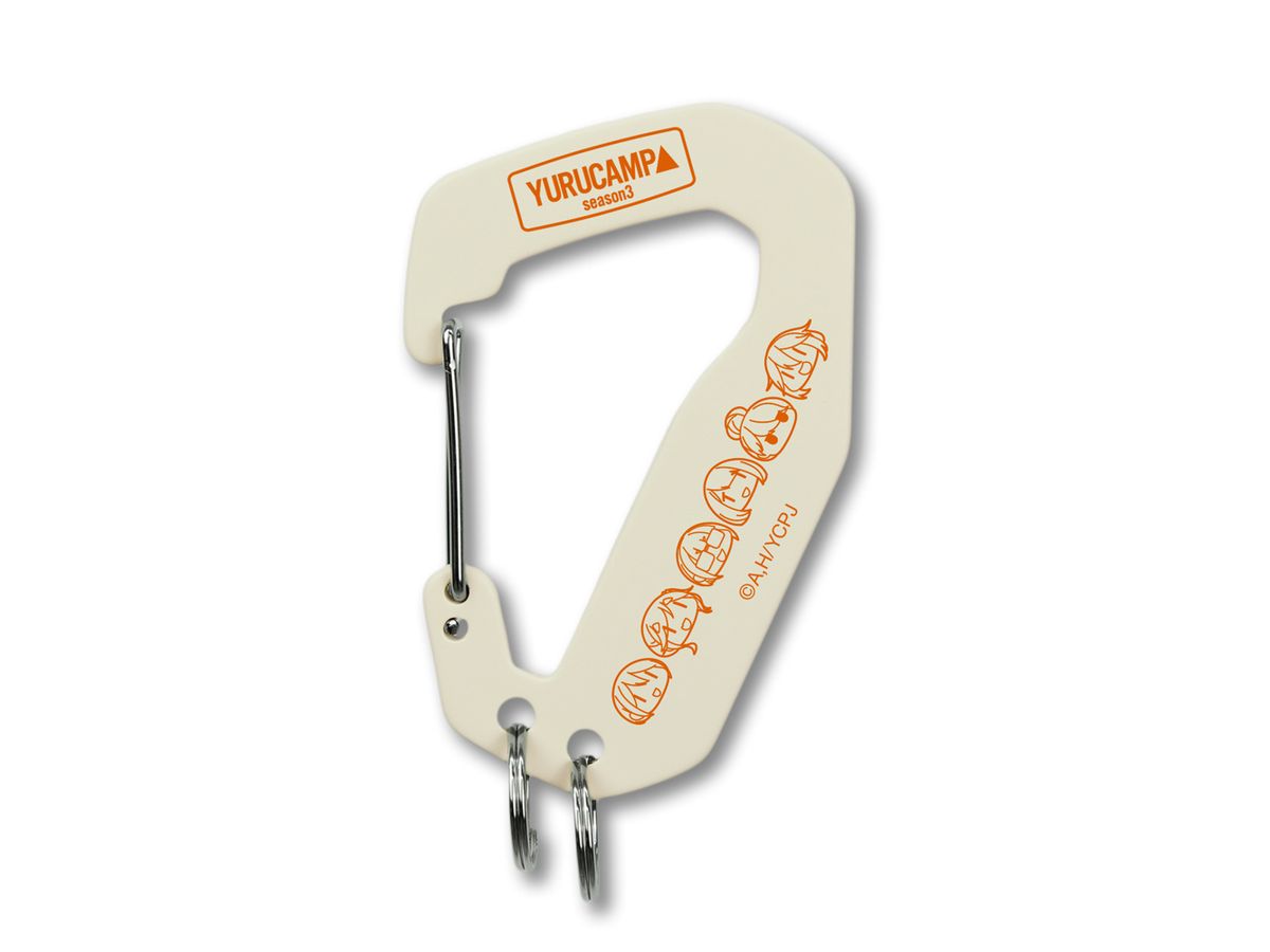 Yuru Camp Season3: Yuru Camp SNS Icon Metal Carabiner