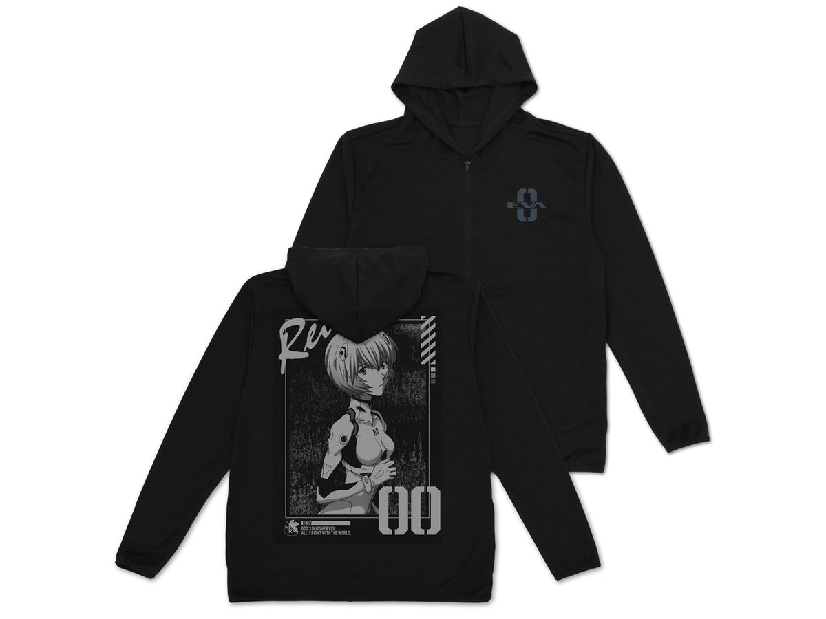 EVANGELION: Rei Ayanami Thin Dry Parka / Black-XL