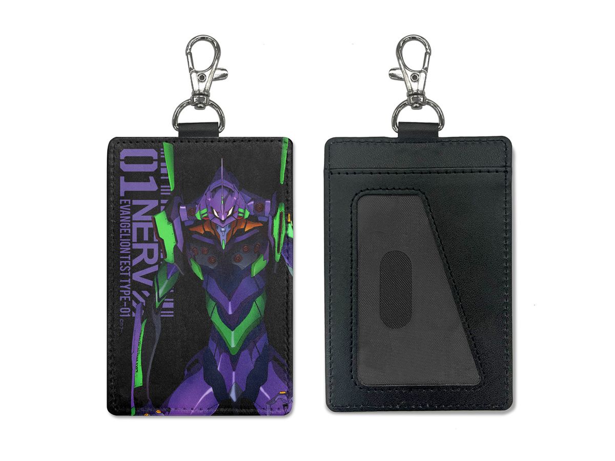 EVANGELION: Eva Unit 01 Pass Case (With Eggplant Can)