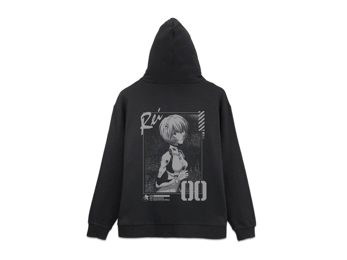 Evangelion: Ayanami Rei Zip Hoodie / Black-L