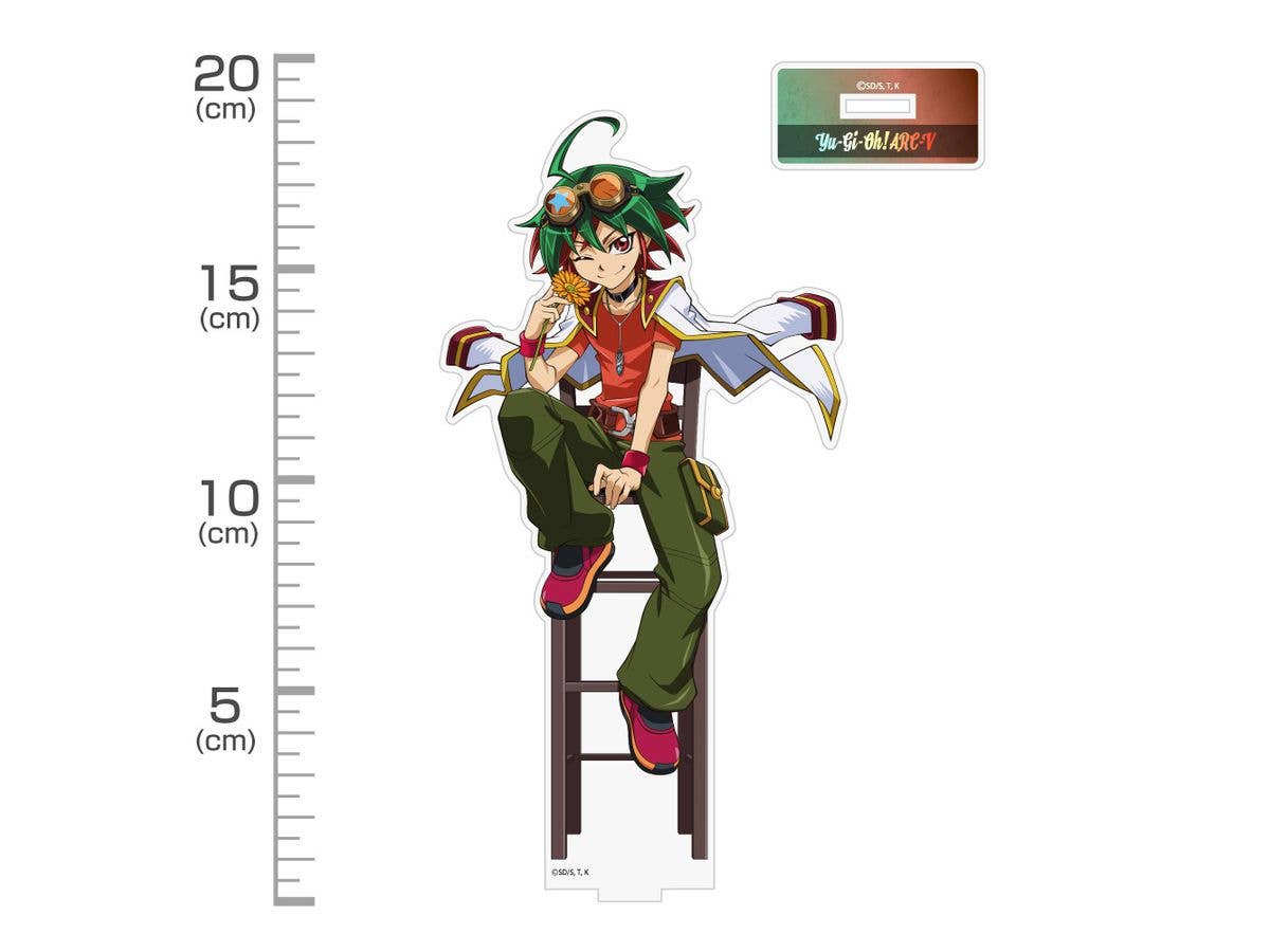 Yu-Gi-Oh! Arc-V: Original Illustration Of Yuya Sakaki Acrylic Stand (Large) Single Flower Flickering Ver.