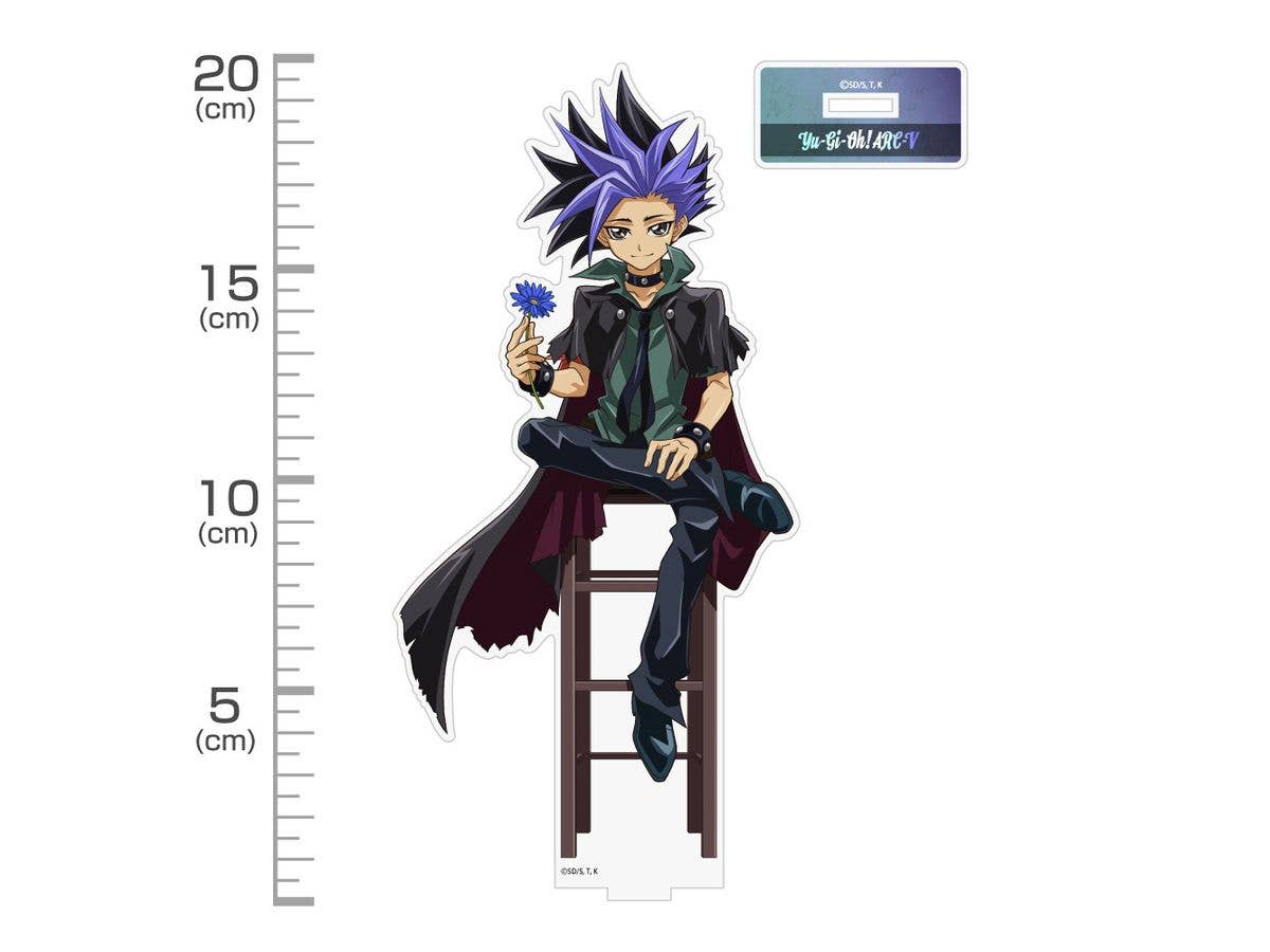 Yu-Gi-Oh! Arc-V: Newly Illustrated Yuto Acrylic Stand (Large) Single Flower Flickering Ver.