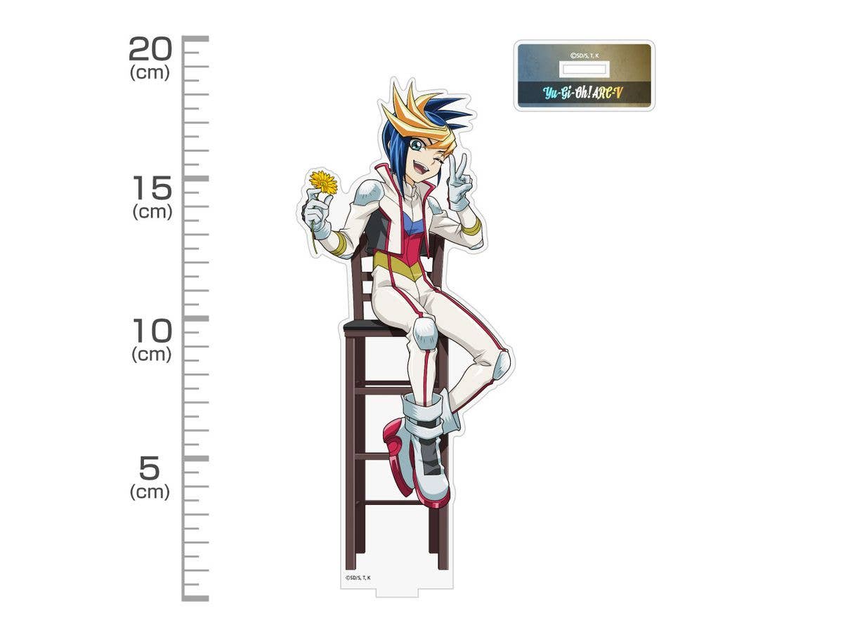Yu-Gi-Oh! Arc-V: Newly Illustrated Yugo Acrylic Stand (Large) Single Flower Flickering Ver.
