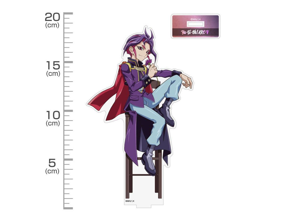 Yu-Gi-Oh! Arc-V: Yuri Acrylic Stand (Large) Single Flower Flickering Ver.