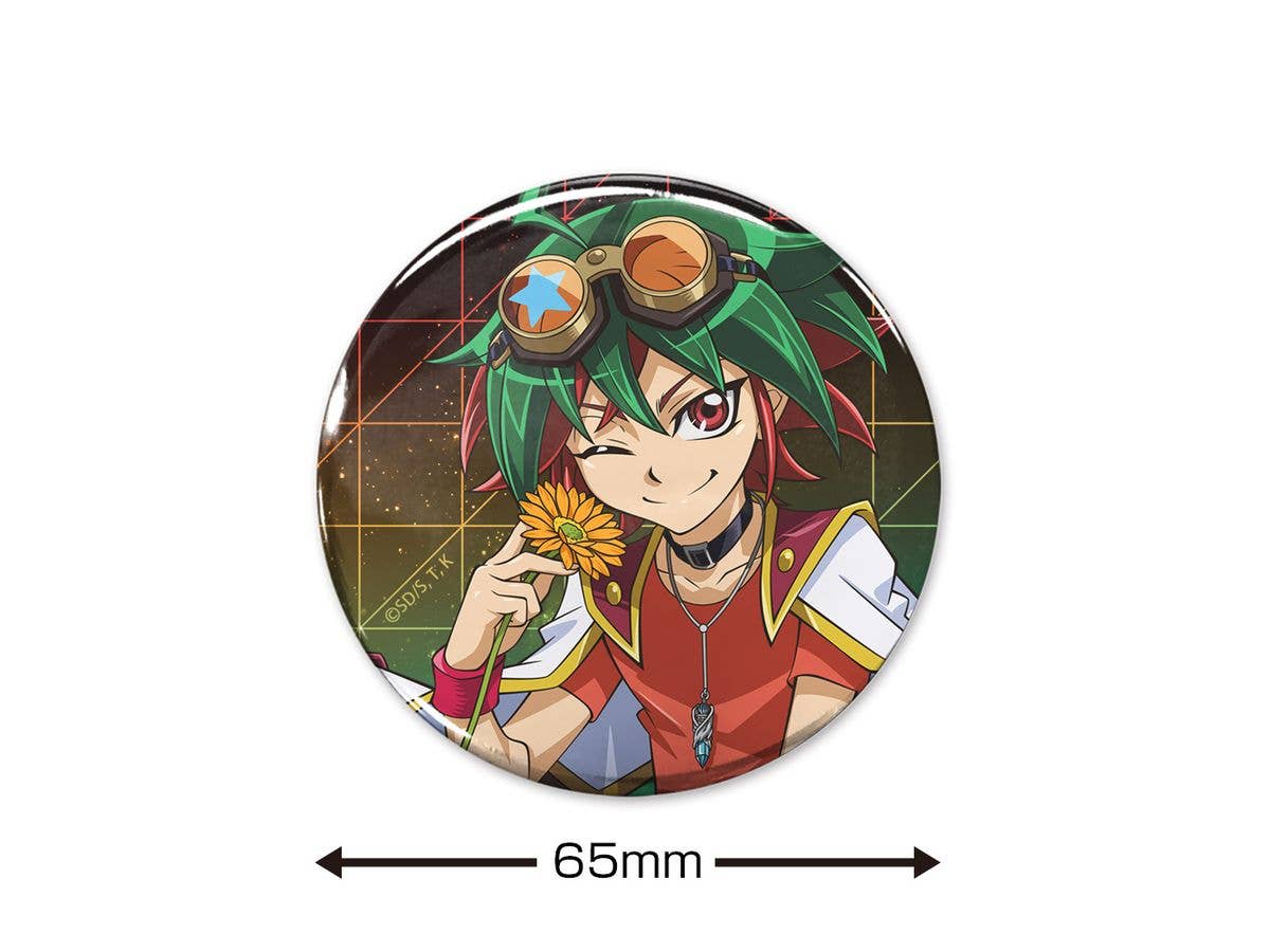 Yu-Gi-Oh! Arc-V: Newly Illustrated Yuya Sakaki 65Mm Can Badge Single Flickering Ver.