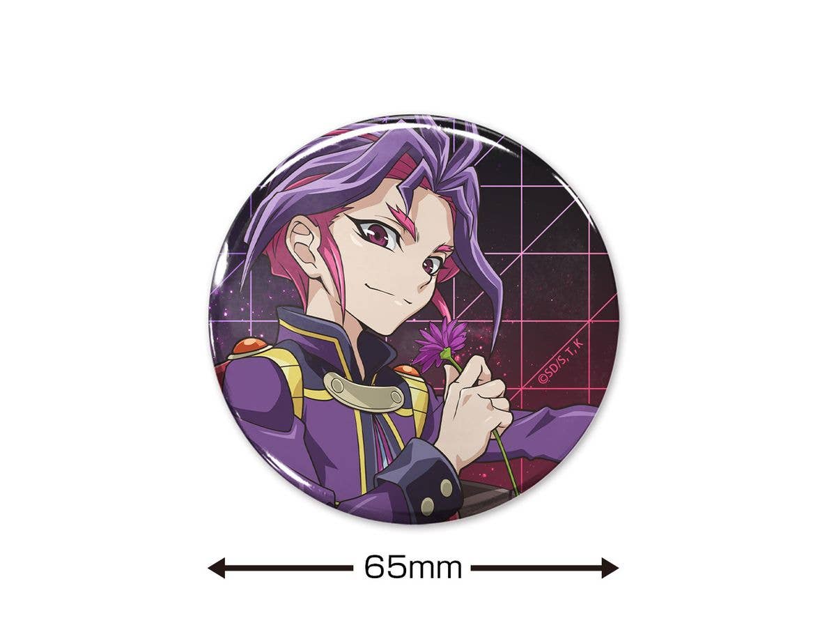Yu-Gi-Oh! Arc-V: Newly Illustrated Yuri 65Mm Can Badge, Single Flickering Ver.