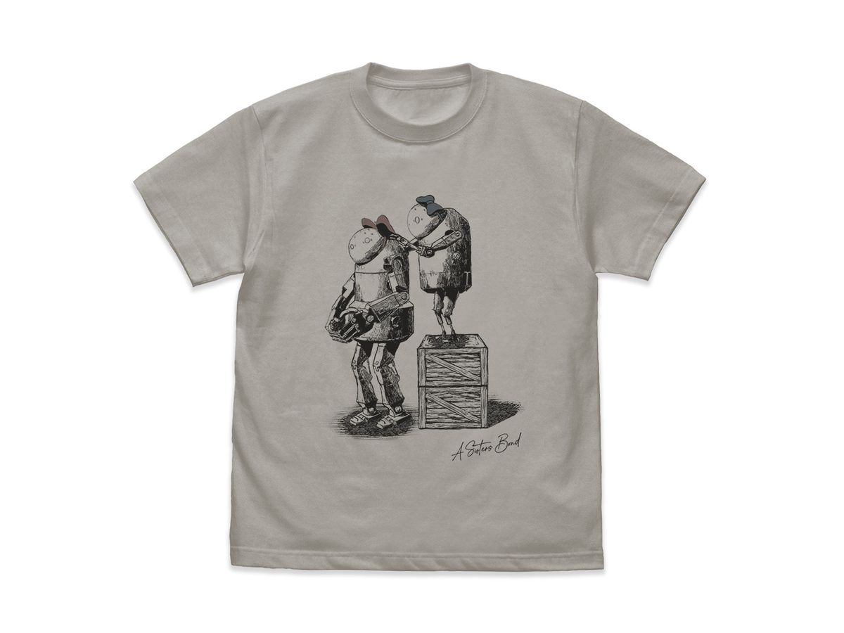 NieR:Automata Ver1.1A: Machine Lifeform T-Shirt / Light Gray-M
