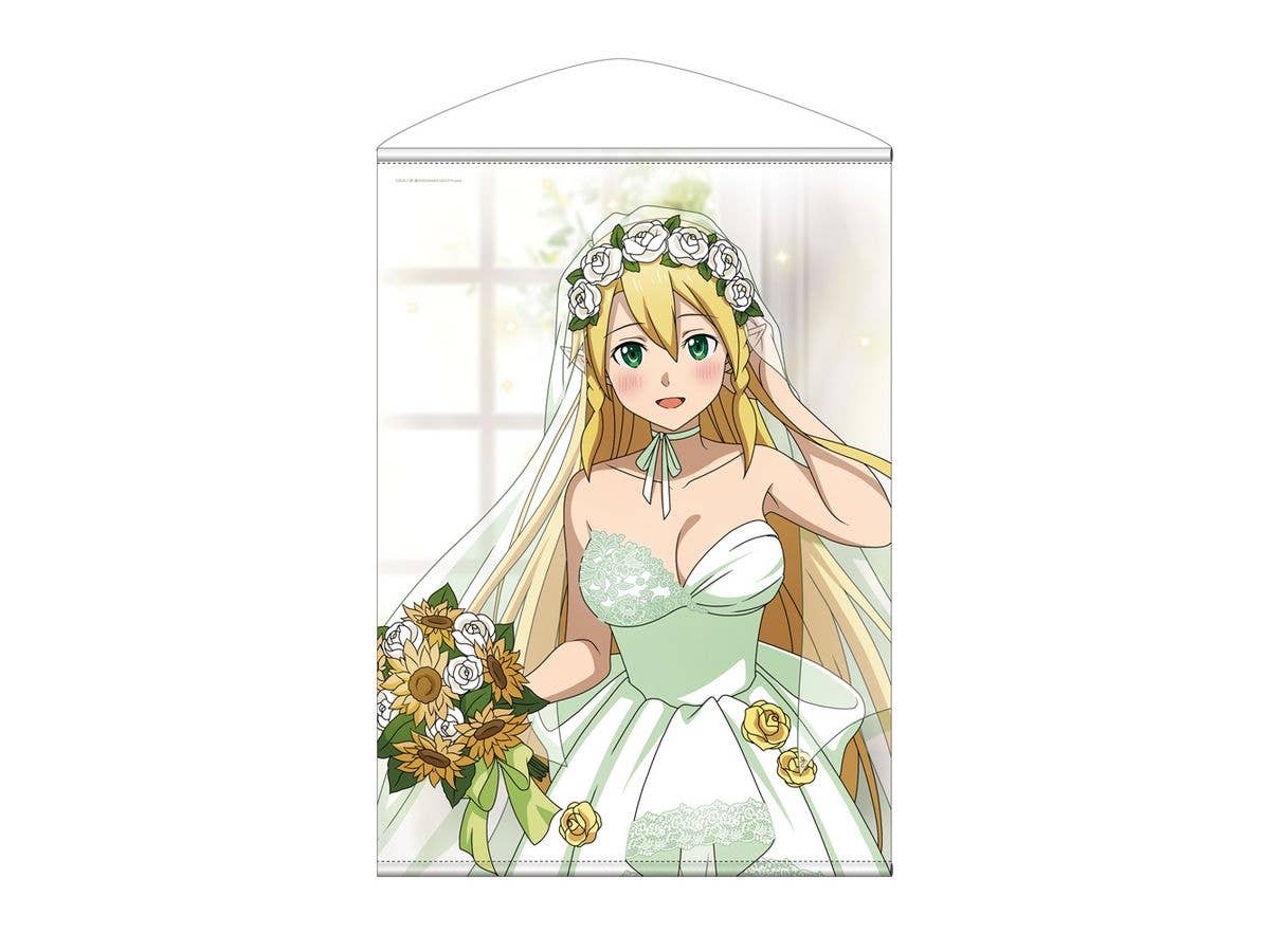 Sword Art Online: Original Illustration Of Leafa B2 Tapestry Wedding Dress Ver.