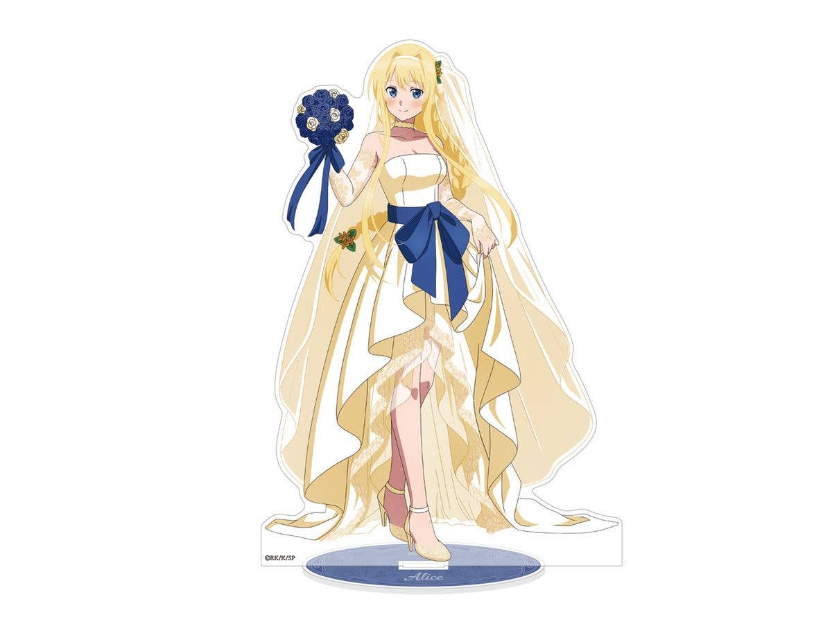 Sword Art Online: Original Illustration Alice Acrylic Stand (Large) Wedding Dress Ver.