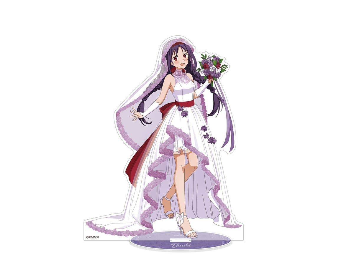 Sword Art Online: Original Illustration Of Yuuki Acrylic Stand (Large) Wedding Dress Ver.