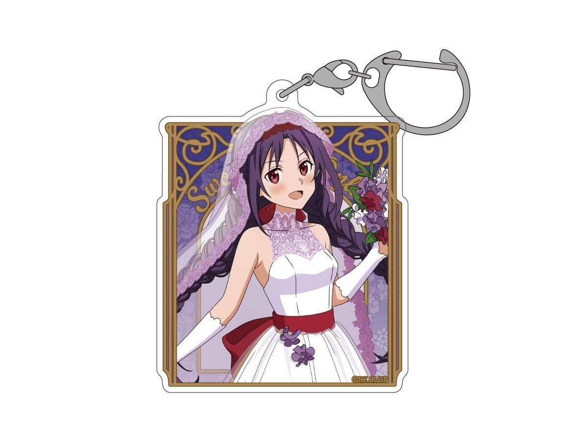 Sword Art Online: Original Illustration Yuuki Acrylic Multi-Keychain Wedding Dress Ver.