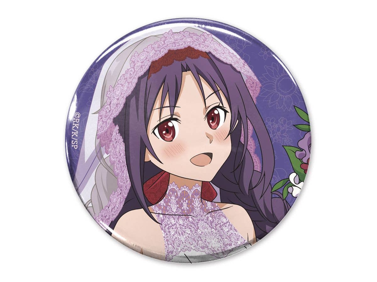 Sword Art Online: Original Illustration Of Yuuki 65Mm Can Badge Wedding Dress Ver.