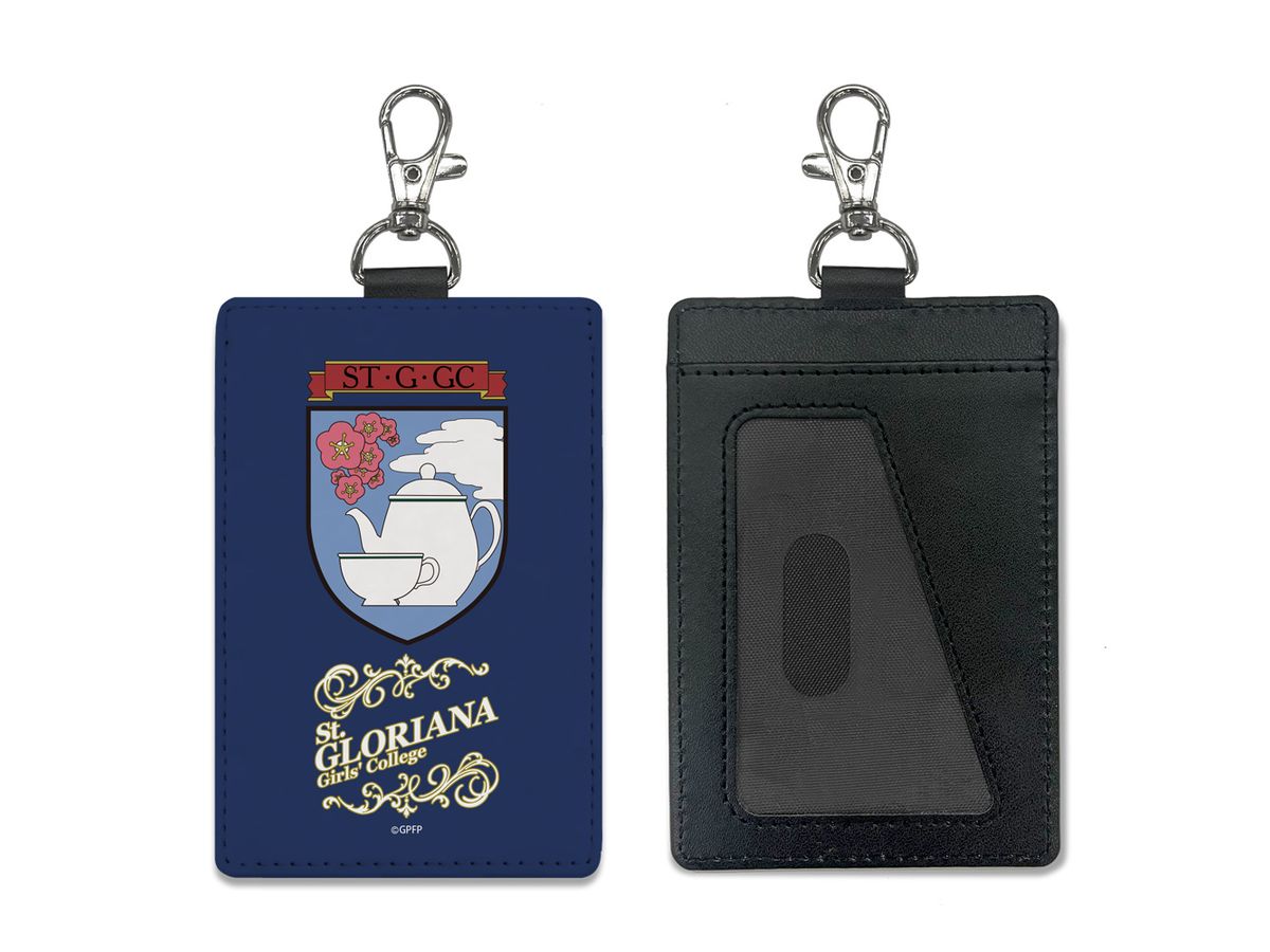 Girls & Panzer Final Chapter: St. Gloriana Girls' School Pass Case (With Eggplant Can)