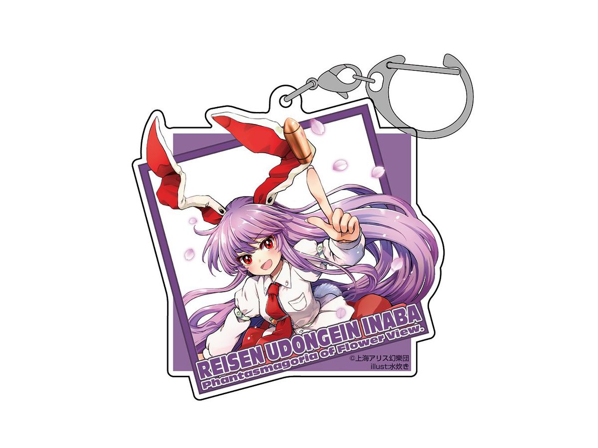 Touhou Project: Reisen Udongain Inaba Acrylic Multi Keychain Illust: Mizutaki