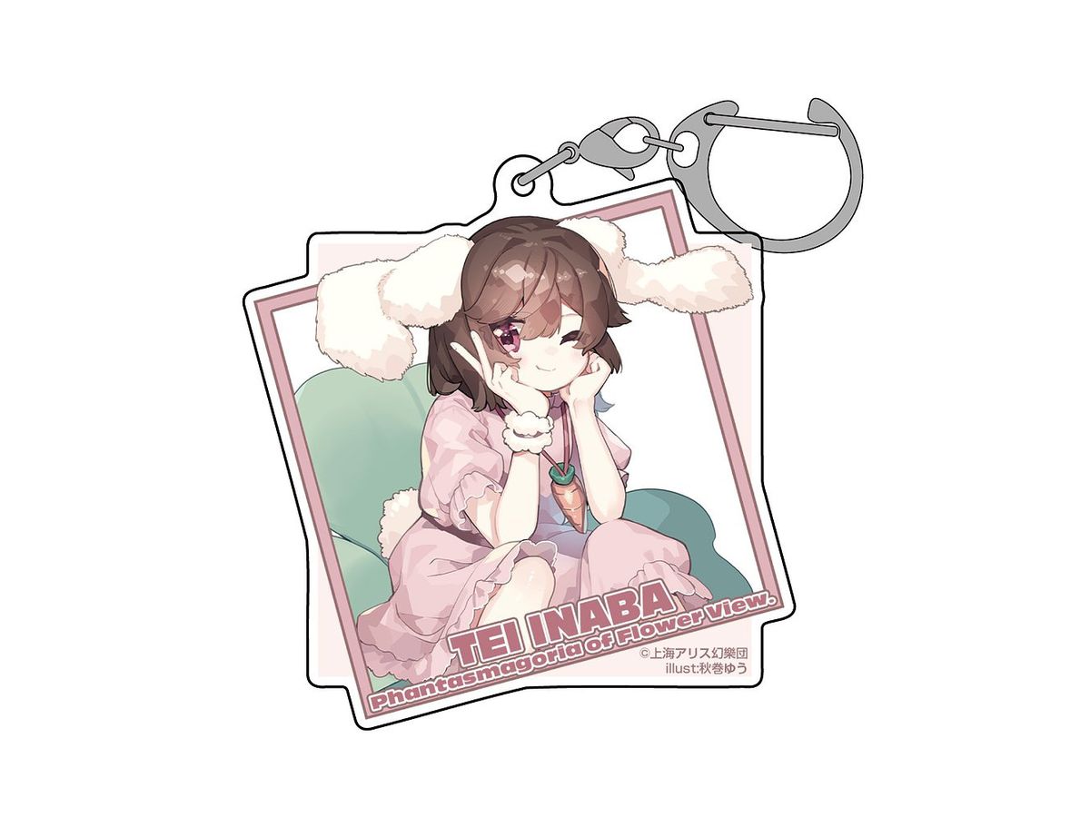 Touhou Project: Inaba Tewi Acrylic Multi Keychain Illust: Akimaki Yuu