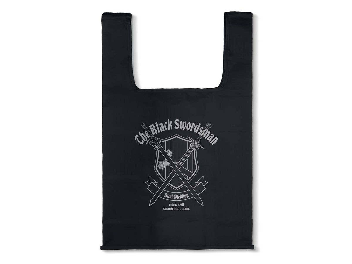 Sword Art Online: Black Swordsman Kirito Eco Bag / Black