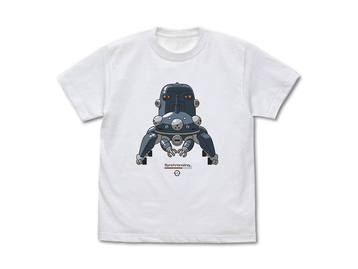 Ghost in the Shell: Stand Alone Complex: Synchronizing with Tachikoma T-Shirt Ver.2.0 / White-XL