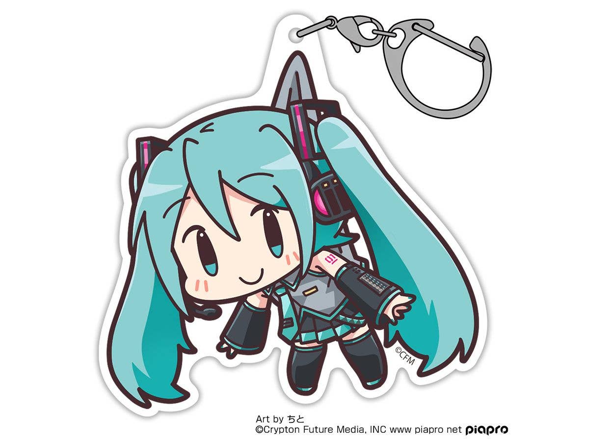 Hatsune Miku Acrylic Pinched