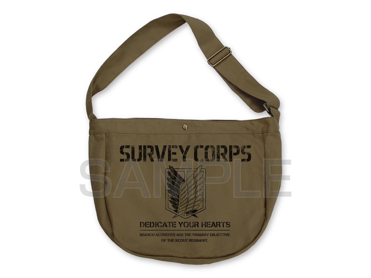 Attack On Titan: Survey Corps Newspaper Bag / Moss